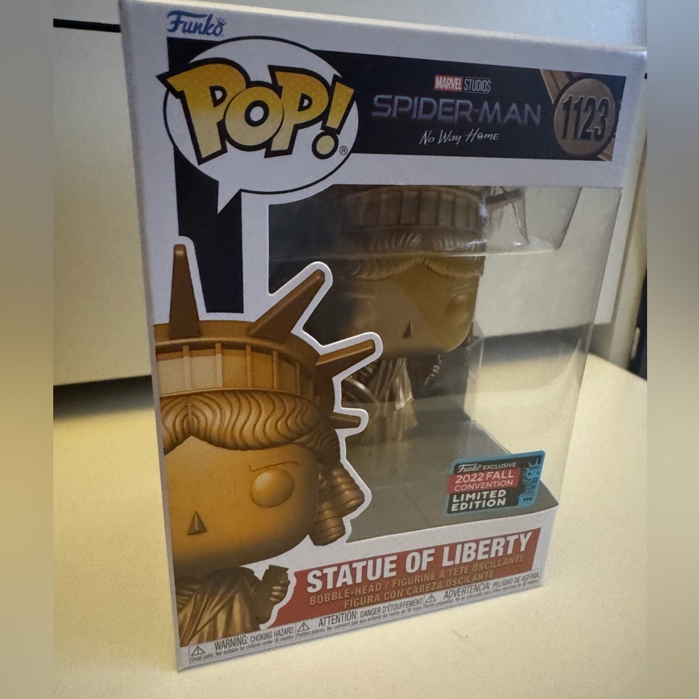 Funko Pop Statue of Liberty Bobble-Head #1123 Fall Convention Exclusive